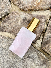 Load image into Gallery viewer, Rose Quartz Crystal Perfume Bottle